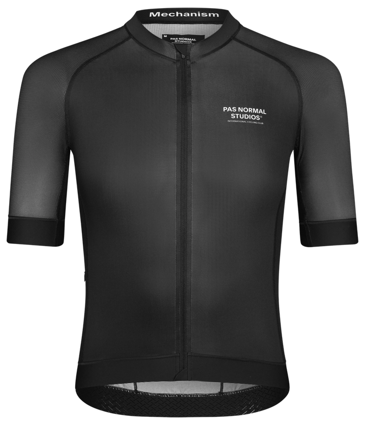 Pas Normal Men's Mechanism Jersey - Black - XL Pas Normal Studios The Bicycle Station