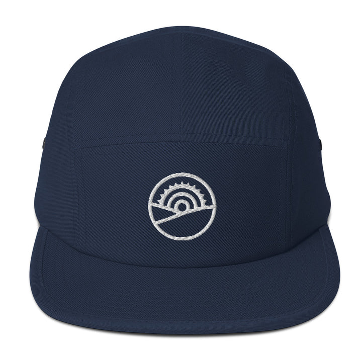 Bicycle Station Five Panel Cap Embroidered Logo The Bicycle Station The Bicycle Station