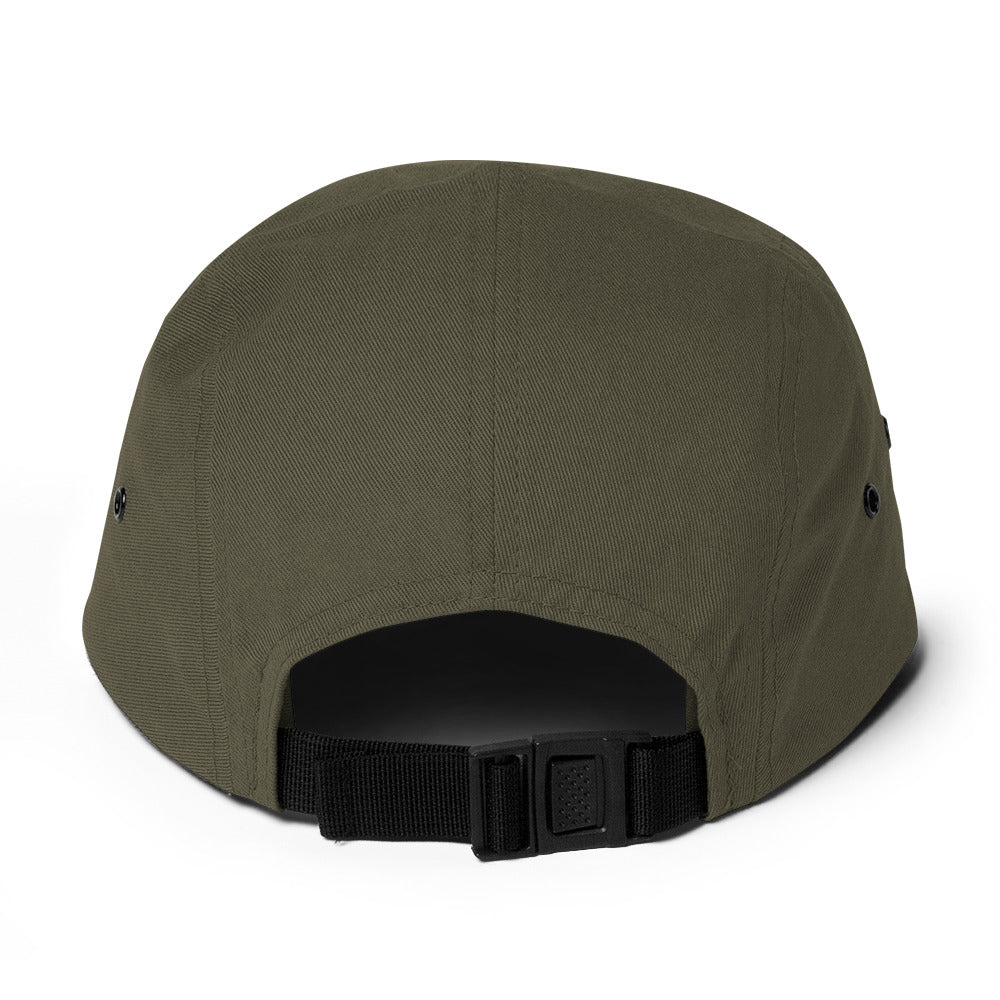 Bicycle Station Five Panel Cap Embroidered Logo The Bicycle Station The Bicycle Station