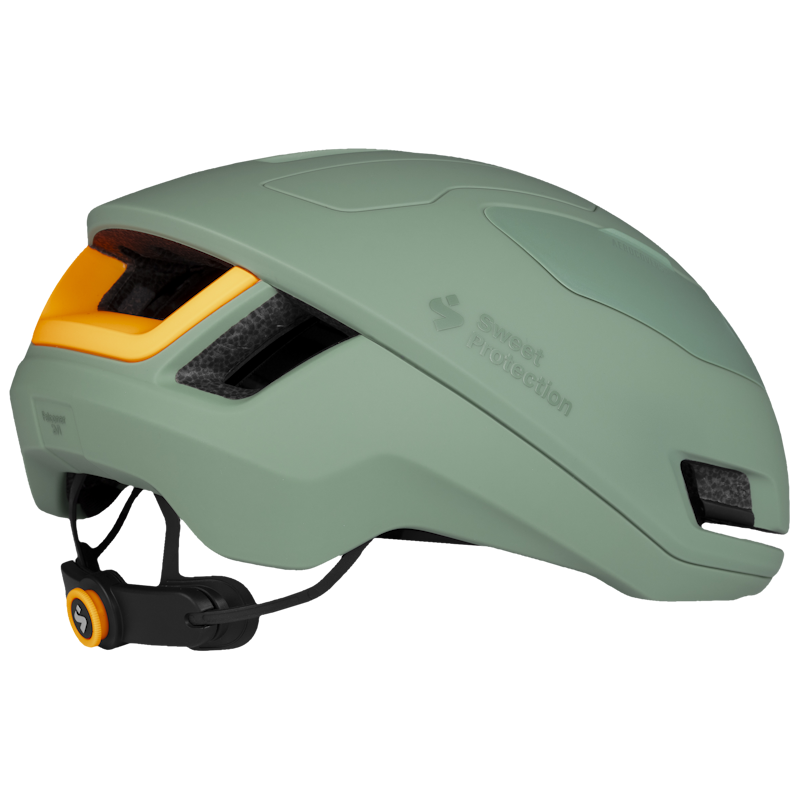 Sweet Potection Falconer Aero 2Vi Mips Helmet - Willow Green - M/L Sweet Protection The Bicycle Station