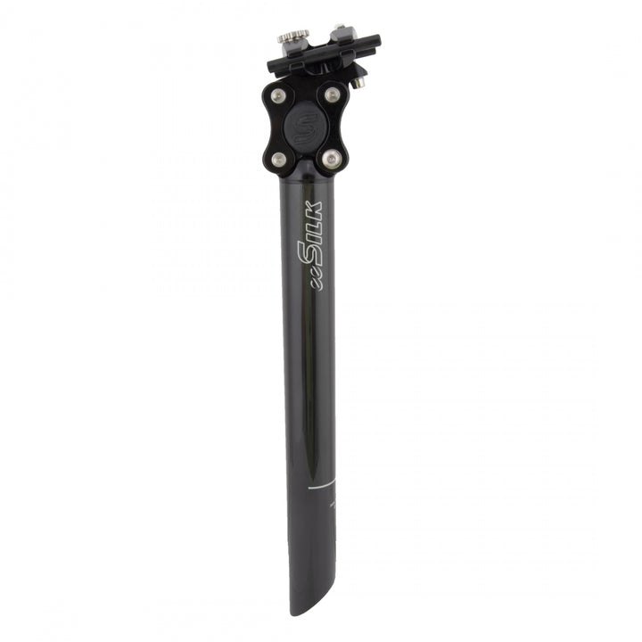 SEATPOST CC EESILK CRBN SUSPN BK