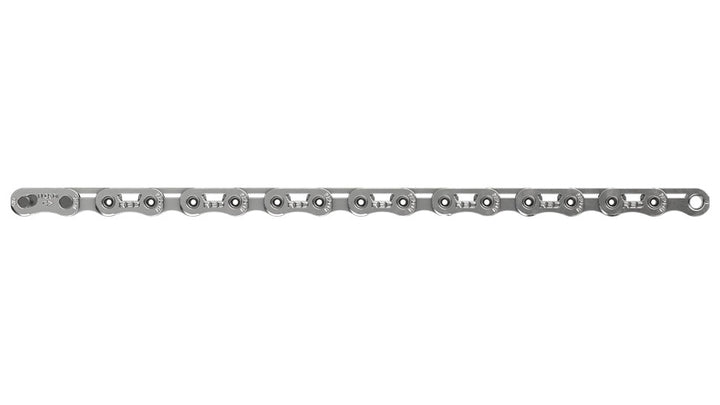 Red E1 Flattop Chain - Silver