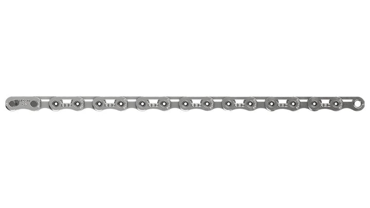 Red E1 Flattop Chain - Silver