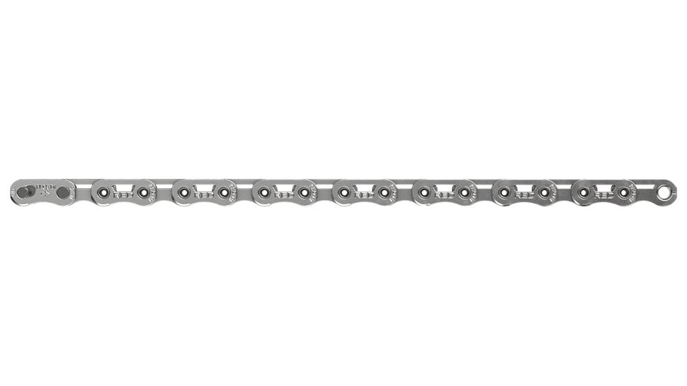 Red E1 Flattop Chain - Silver