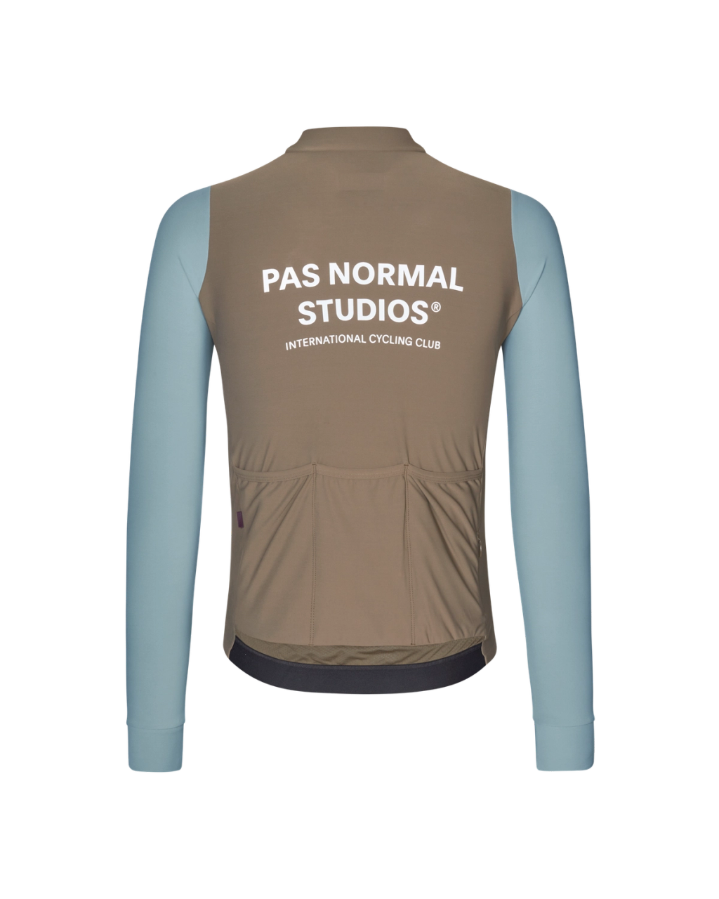 Men's Mechanism Long Sleeve Jersey - Dusty Blue / Dark Stone Medium