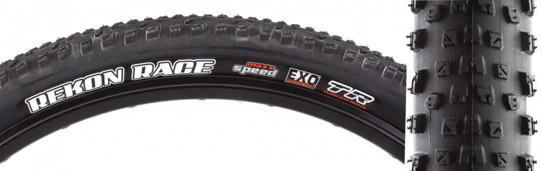 Maxxis Rekon Race Tire - 27.5 x 2.25, Tubeless, Folding, Black, Dual, EXO Maxxis The Bicycle Station