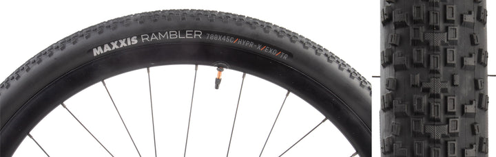 Maxxis Rambler HYPER-X EXO Black 700 X 45