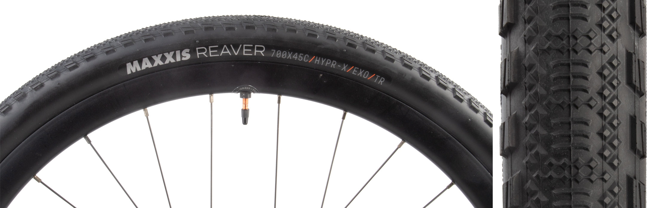 Maxxis Reaver HYPER-X Exo Black 700x45 – The Bicycle Station
