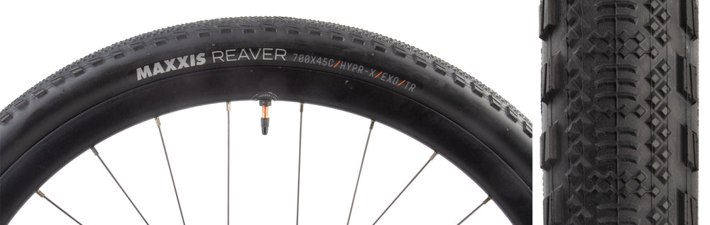 Maxxis Reaver HYPER-X Exo Black 700x45 Maxxis The Bicycle Station