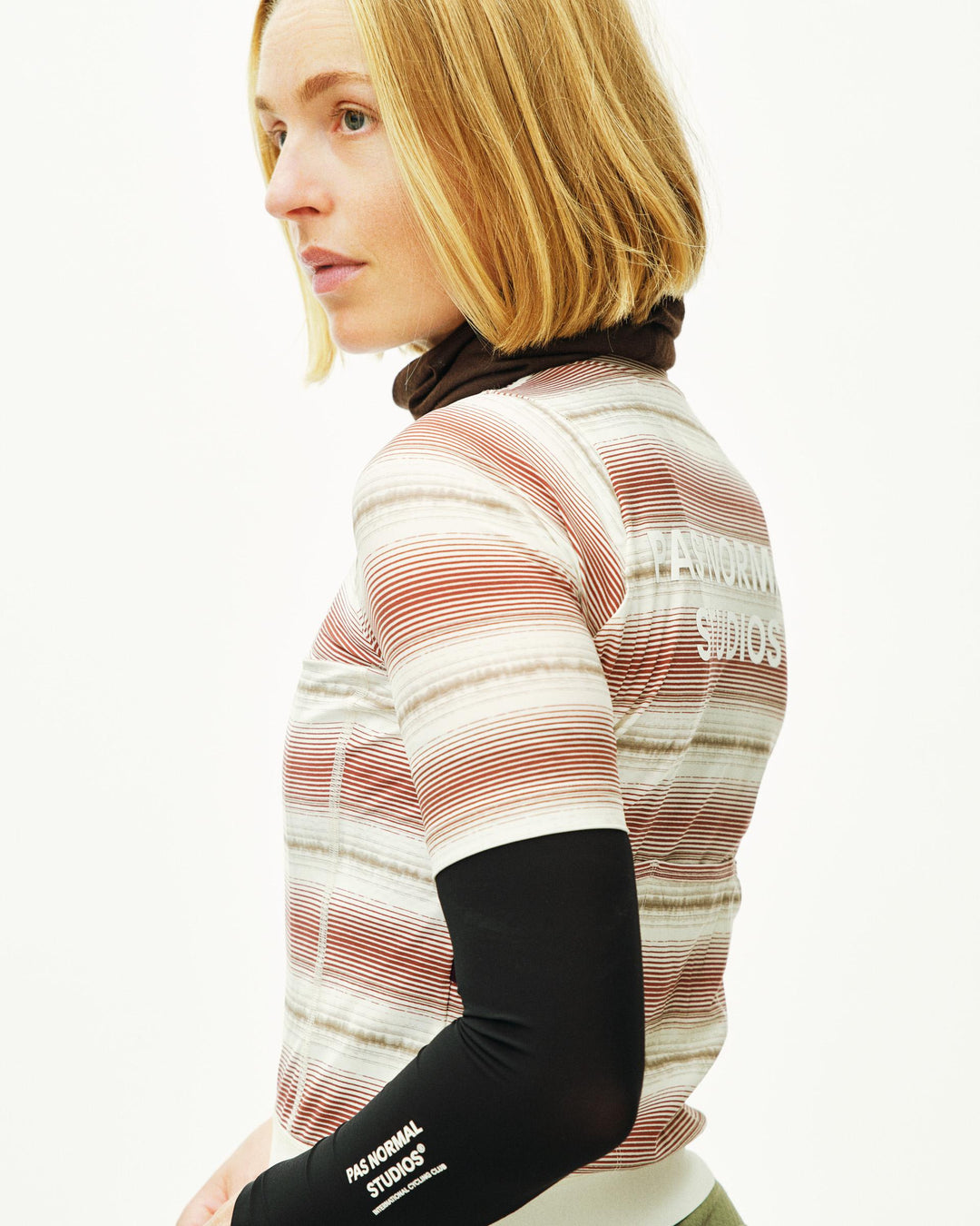 Pas Normal Studios Women's Stripe Essential Jersey Pas Normal Studios The Bicycle Station