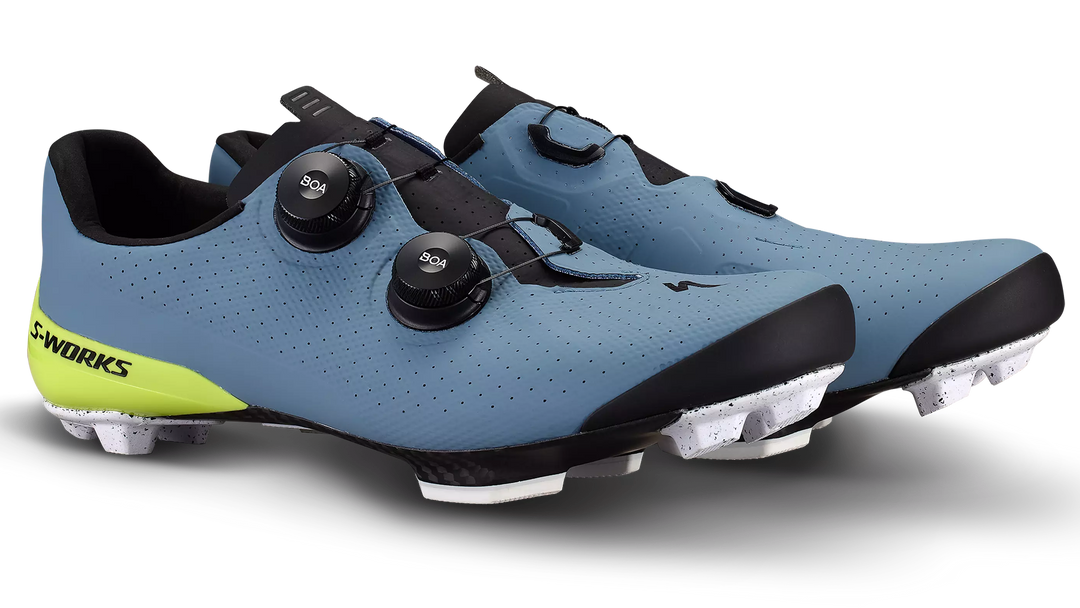 Specialized S-Works Recon Shoe Grey Blue 45 Specialized The Bicycle Station