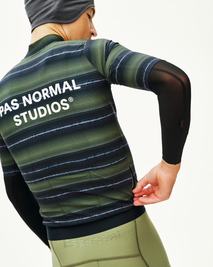 Pas Normal Studios Men's Stripe Essential Jersey Pas Normal Studios The Bicycle Station