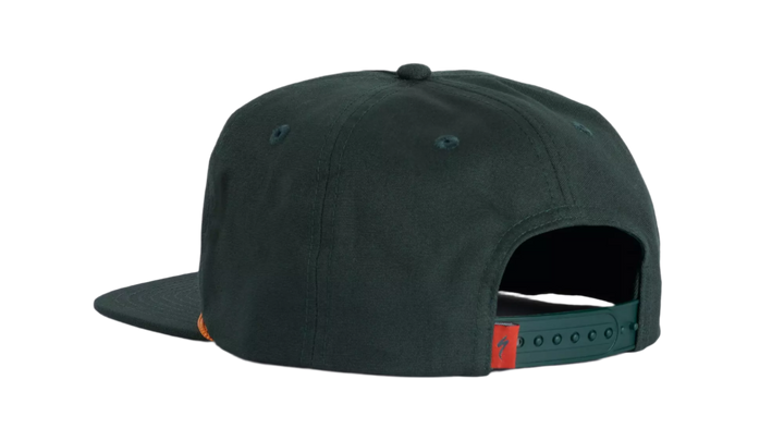 Specialized Eyes Graphic 5 Panel Cord Hat Forest Green