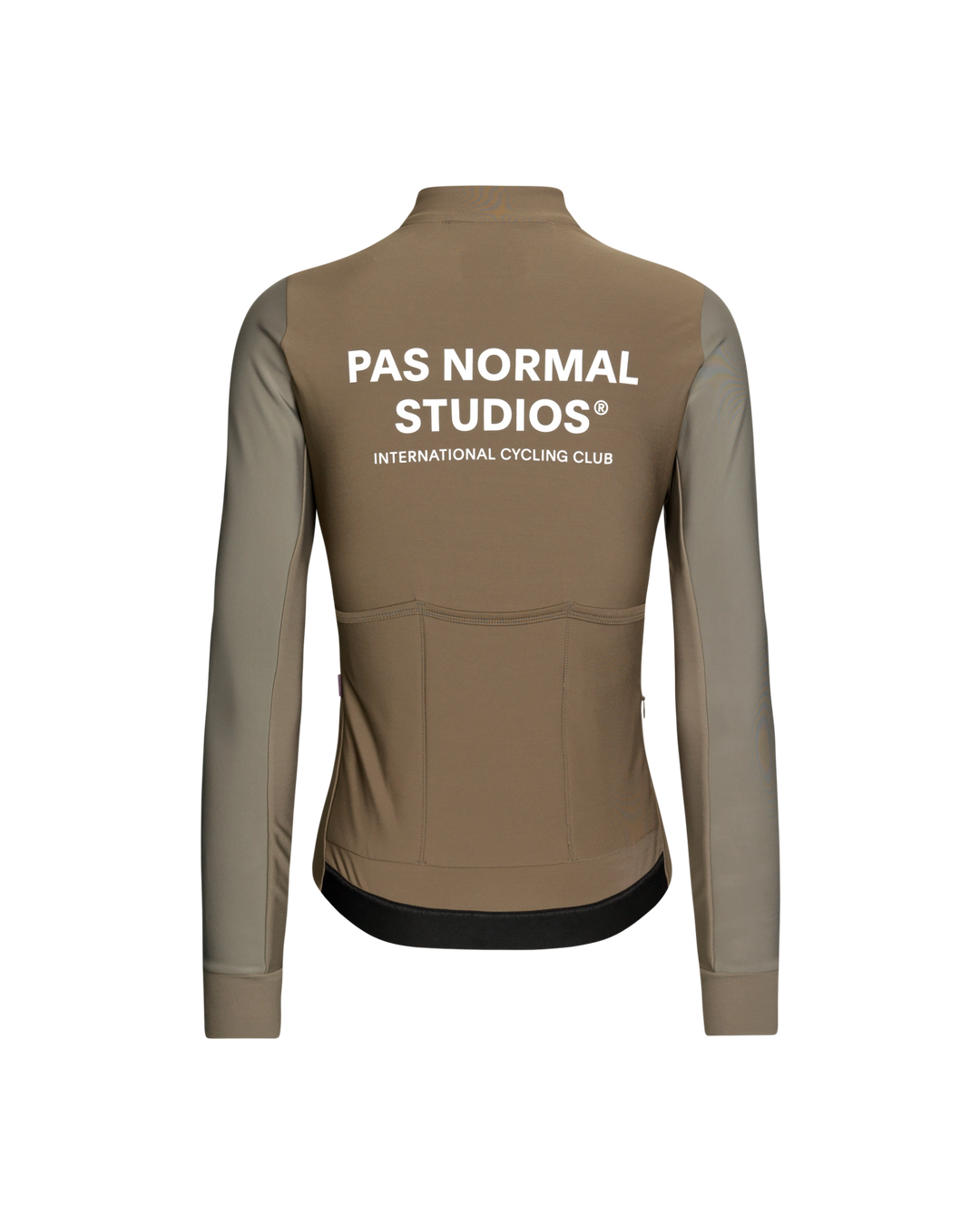 Pas Normal Women's Mechanism Thermal Long Sleeve Jersey Earth / Dark Stone X-Small Pas Normal Studios The Bicycle Station