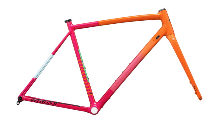 Specialized Crux DSW Frameset Gloss Amber Glow / Vivid Pink / Metallic Midnight Shadow / Speckle 52