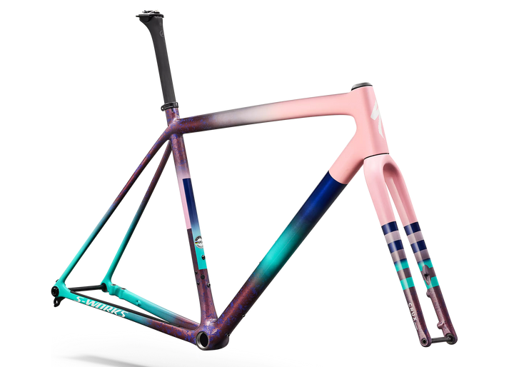 Specialized S-Works Crux Frameset Desert Rose / Quartz / Purple Haze / Majesty Blue / Lagoon Blue / Metallic White 52cm