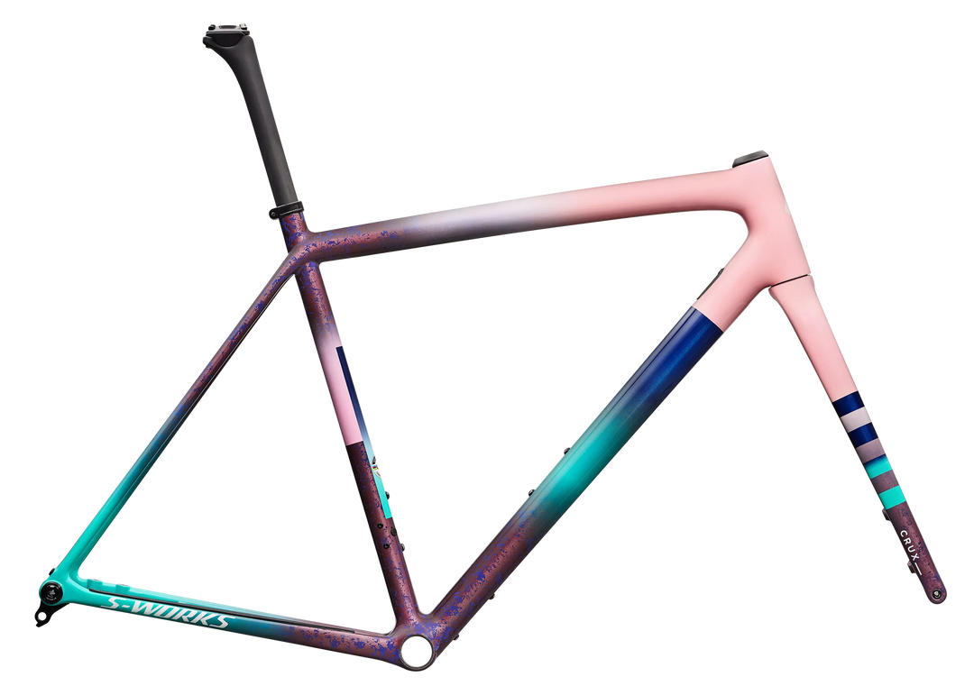 gravel bike 52 CRUX SW FRMSET DSRTRS/PRPHZ/METWHT 52