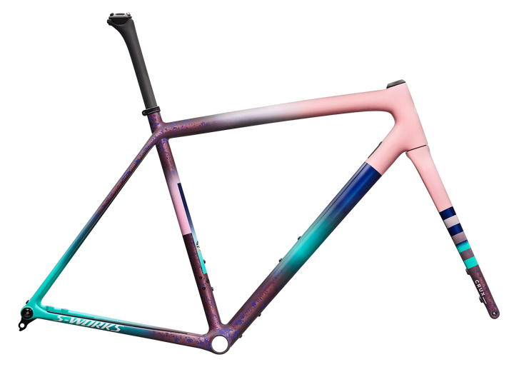 Specialized S-Works Crux Frameset Desert Rose / Quartz / Purple Haze / Majesty Blue / Lagoon Blue / Metallic White 52cm