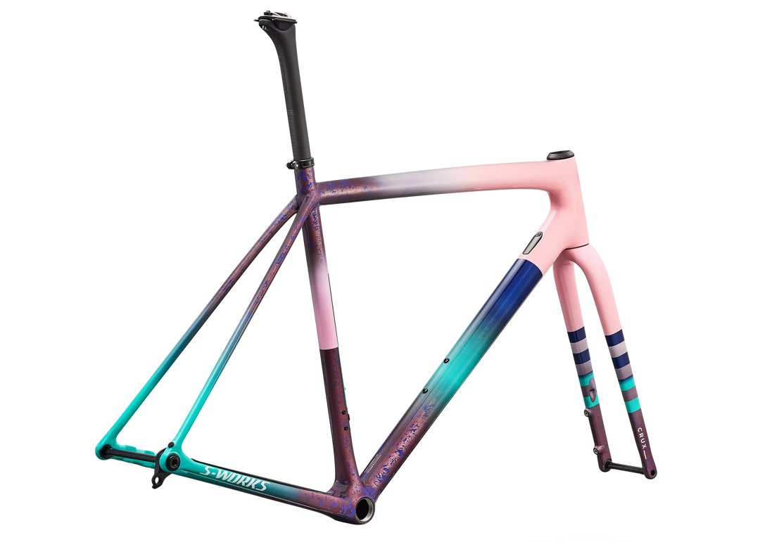 Specialized S-Works Crux Frameset Desert Rose / Quartz / Purple Haze / Majesty Blue / Lagoon Blue / Metallic White 52cm