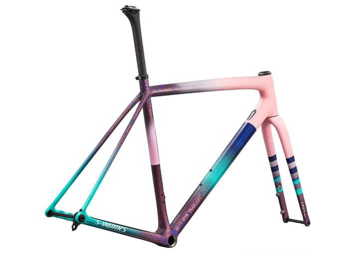 Specialized S-Works Crux Frameset Desert Rose / Quartz / Purple Haze / Majesty Blue / Lagoon Blue / Metallic White 52cm