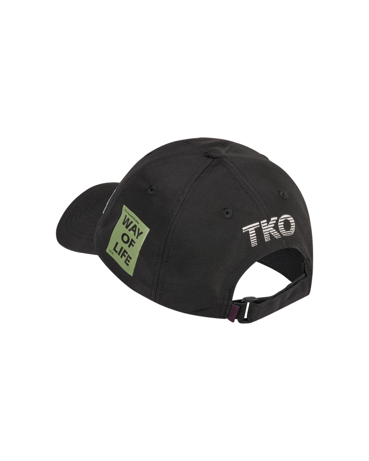 T.K.O. Off-Race Cap - Black - One-Size