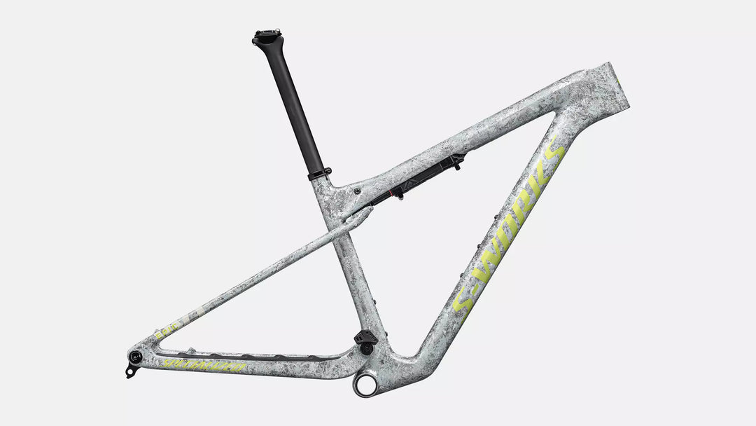 Specialized Epic S-Works Epic World Cup Frameset Gloss Dune White / Ashen Grey / Sea Foam Impasto Large