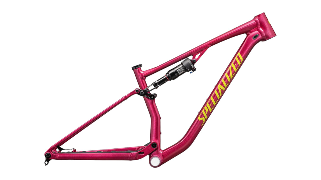 Specialized Chisel Frameset Gloss Rebel Pink Tint Organic Brushed / Satin Ion Metallic Small