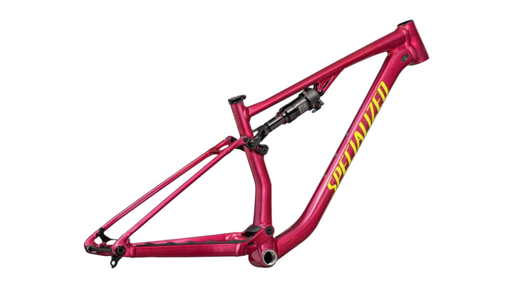 Specialized Chisel Frameset Gloss Rebel Pink Tint Organic Brushed / Satin Ion Metallic Small