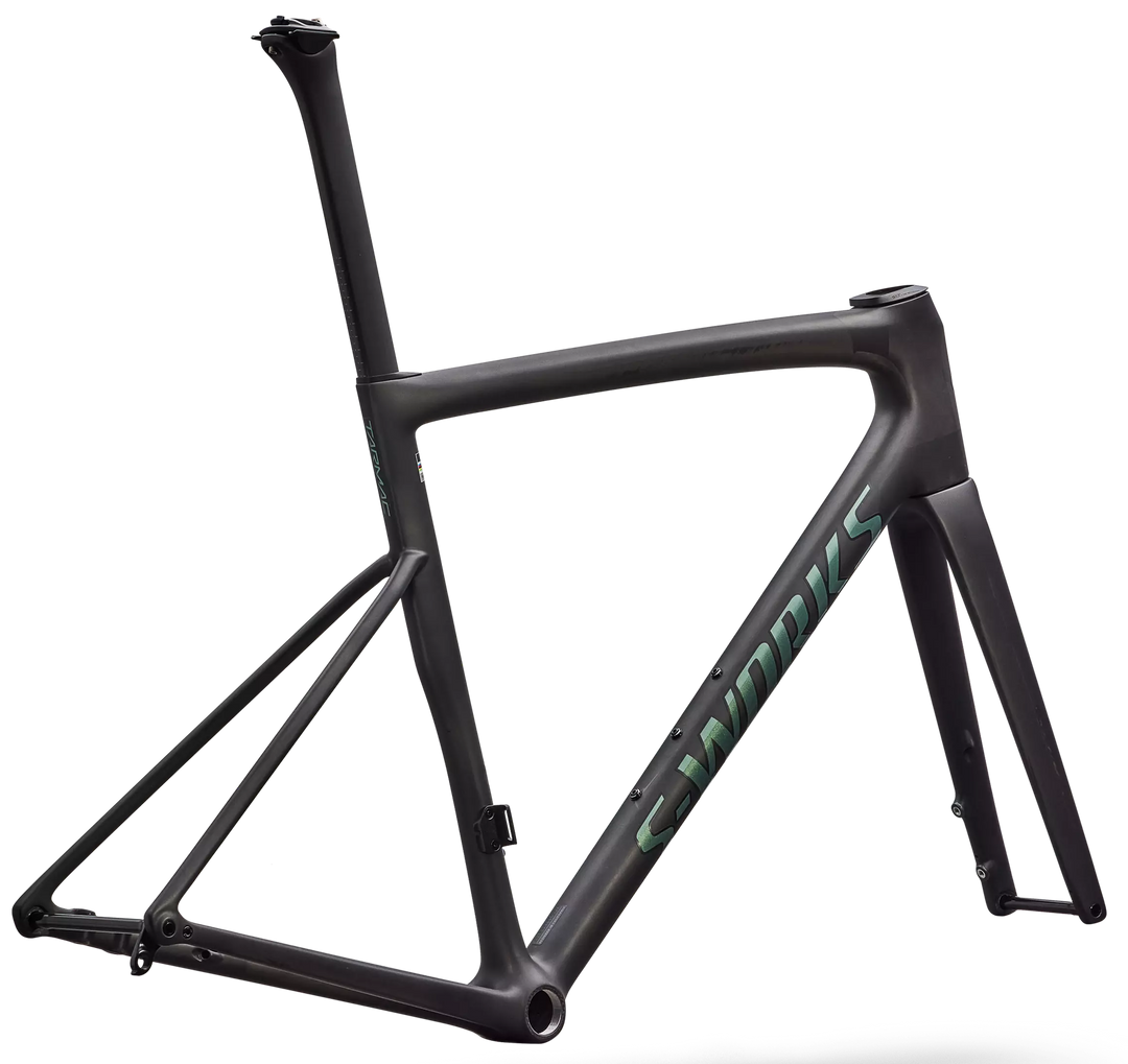 Specialized S-Works Tarmac SL8 Frameset Ready To Paint Raw Carbon / Gloss Premium Fjord 58cm Specialized The Bicycle Station