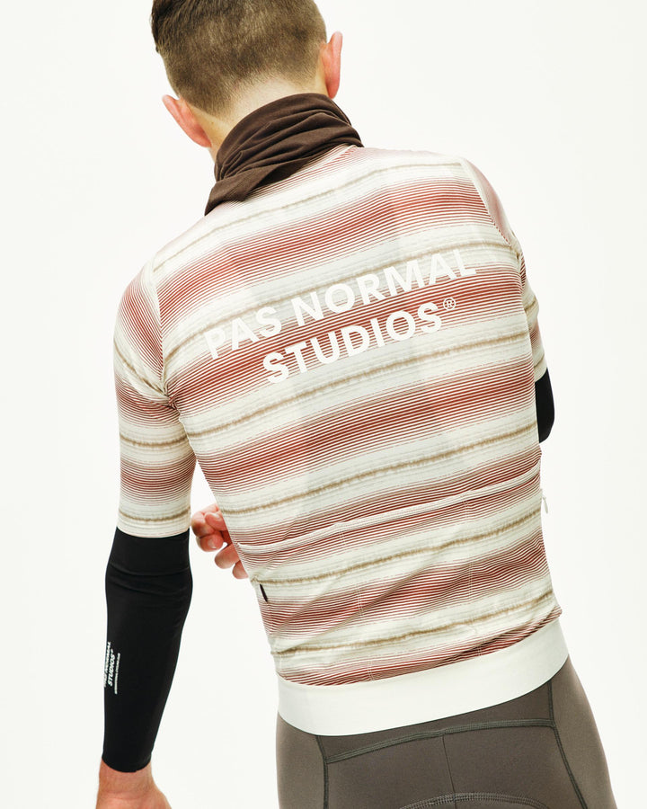 Pas Normal Studios Men's Stripe Essential Jersey Pas Normal Studios The Bicycle Station