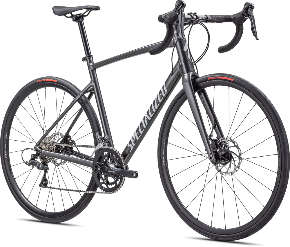 Specialized Allez E5 Disc Gloss Smoke/White/Silver Dust 58 Specialized The Bicycle Station