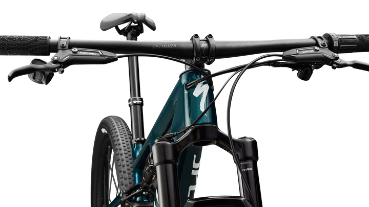 Specialized Epic 8 Comp SRAM S-1000 AXS, RockShox Select Gloss Emerald Metallic / White Medium Specialized The Bicycle Station
