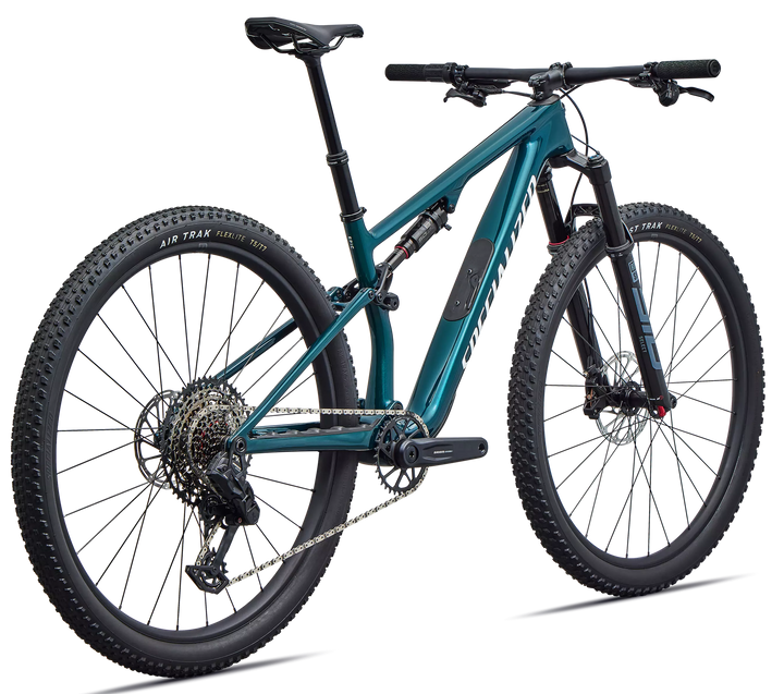 Specialized Epic 8 Comp SRAM S-1000 AXS, RockShox Select Gloss Emerald Metallic / White Medium Specialized The Bicycle Station