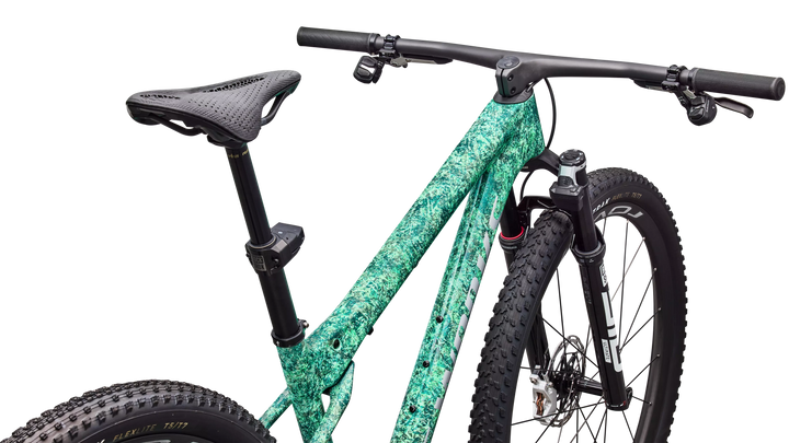 Specialized S-Works Epic World Cup SRAM XX SL AXS, RockShox Ultimate Flight Attendant Gloss Oasis Multi Dry Impasto / Liquid Metal Small Specialized The Bicycle Station