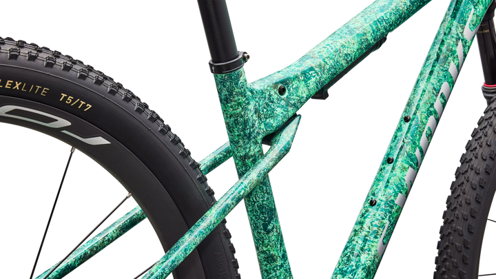 Specialized S-Works Epic World Cup SRAM XX SL AXS, RockShox Ultimate Flight Attendant Gloss Oasis Multi Dry Impasto / Liquid Metal Small Specialized The Bicycle Station