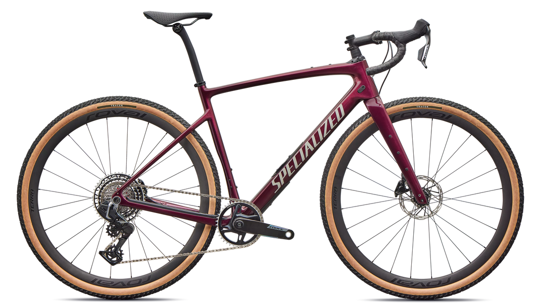 Specialized Diverge 4 Pro Bordeaux Metallic / Pearl / Dolomite 58 Specialized The Bicycle Station