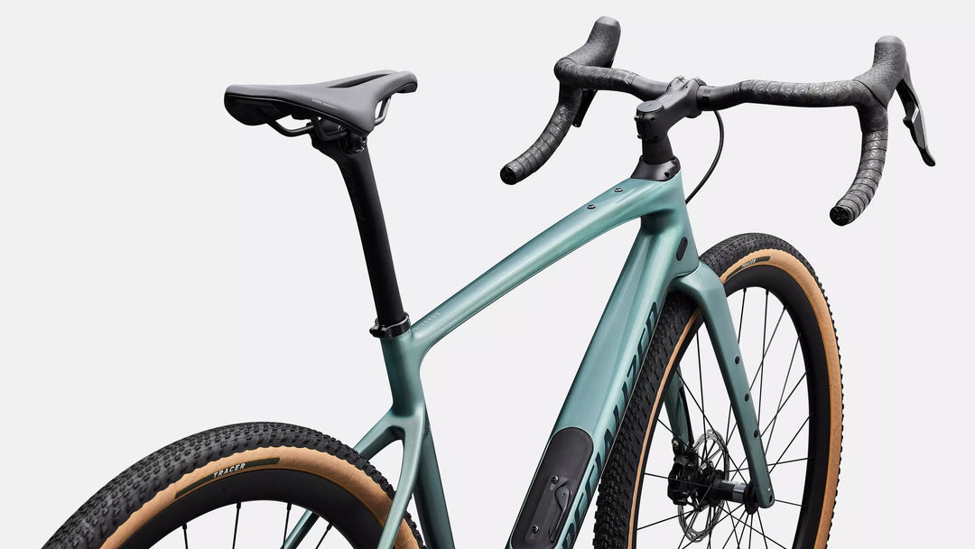 Specialized Diverge 4 Expert SRAM Rival XPLR Fjord Metallic / Emerald Metallic 56 Specialized The Bicycle Station