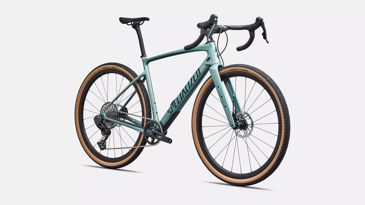 Specialized Diverge 4 Expert SRAM Rival XPLR Fjord Metallic / Emerald Metallic 56 Specialized The Bicycle Station