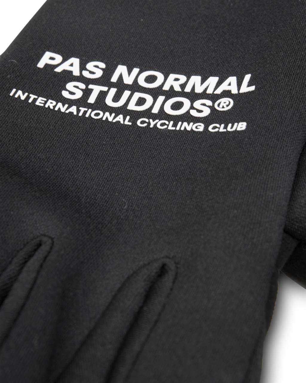 Logo Transition Gloves - Black