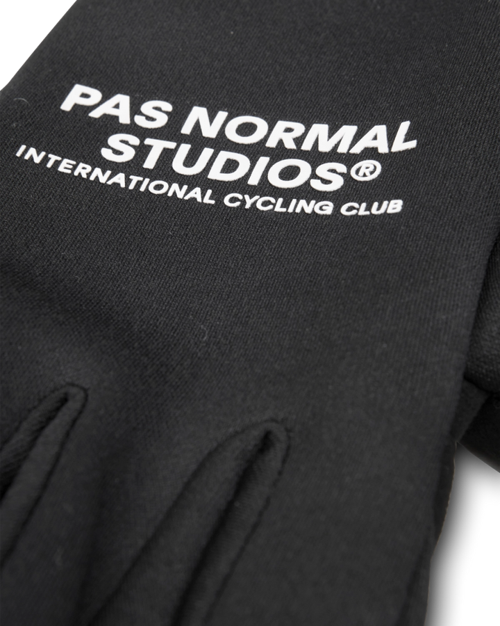 Logo Transition Gloves - Black