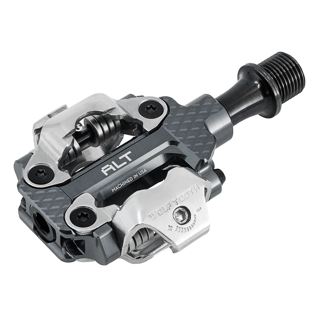 WOLFTOOTH MK0 ALT XC CLIPLESS PEDAL GRAY Wolf Tooth The Bicycle Station