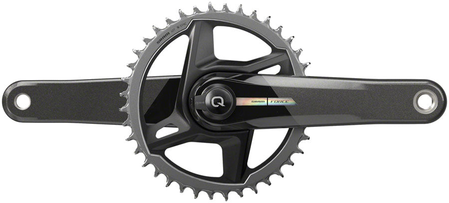 SRAM Force 1x AXS Wide D2 - Unicorn Grey w/Laser Foil - Road Power Meter Spindle DUB 170 - 40T Direct Mount (BB not included) SRAM The Bicycle Station