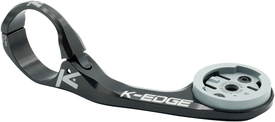 K-EDGE Wahoo MAX XL Computer Mount - 35.0mm, Black Anodize K-Edge The Bicycle Station