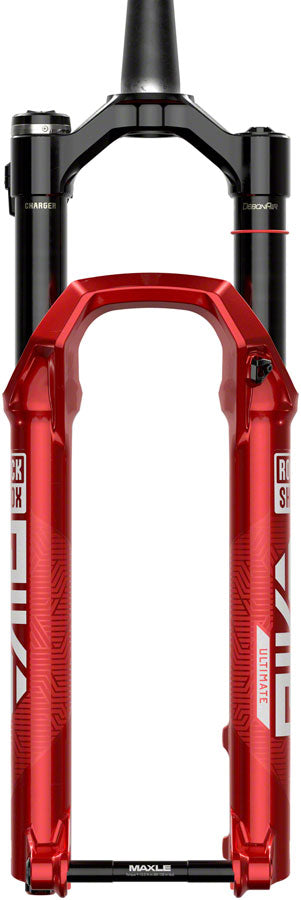 RockShox Pike Ultimate Flight Attendant Charger 3.1 Suspension Fork - 29", 140 mm, 15 x 110 mm, 44 mm Offset, Electric Red, A3 ROCKSHOX The Bicycle Station