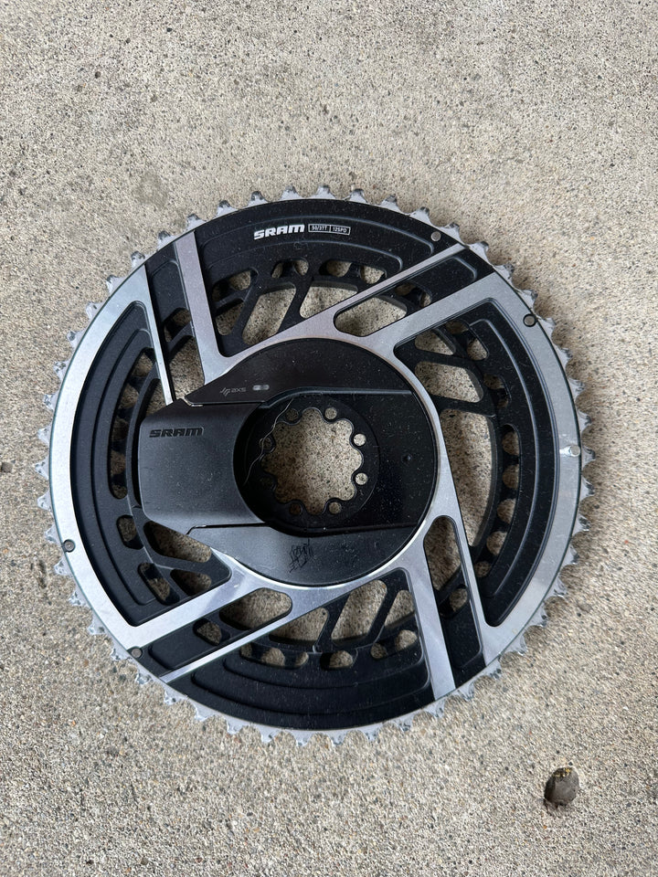 USED SRAM Red E1 AXS 12 Speed Power Chainring Set - 50/37t SRAM The Bicycle Station