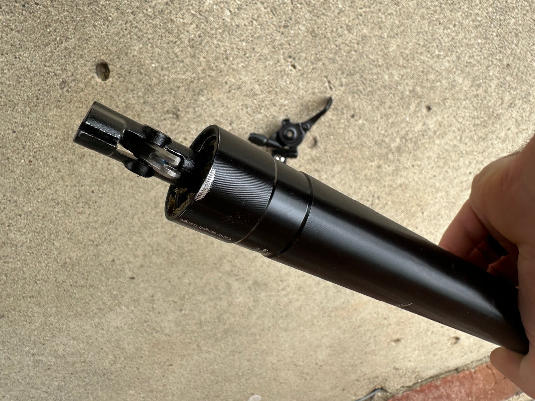 USED Bike Yoke Divine Dropper Post With Lever 31.6 160mm Bike Yoke The Bicycle Station