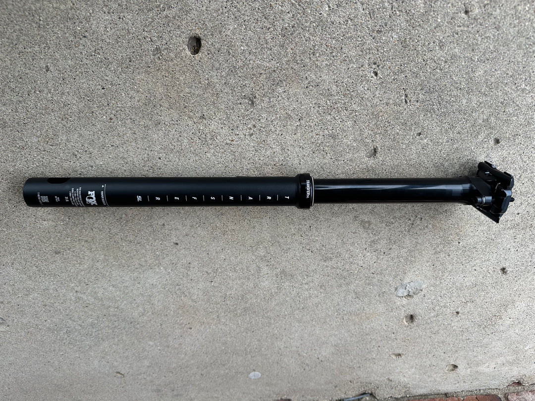 TAKE OFF FOX Transfer SL Performance Series Elite Dropper Seatpost - 31.6, 150mm, Internal Routing, Anodized Upper Fox The Bicycle Station