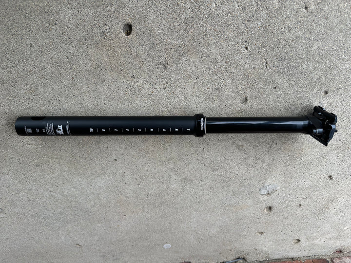 TAKE OFF FOX Transfer SL Performance Series Elite Dropper Seatpost - 31.6, 150mm, Internal Routing, Anodized Upper Fox The Bicycle Station