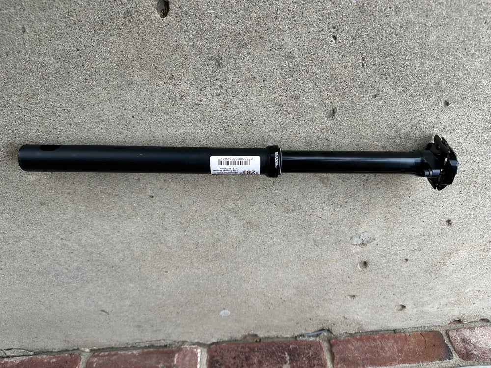 TAKE OFF FOX Transfer SL Performance Series Elite Dropper Seatpost - 31.6, 150mm, Internal Routing, Anodized Upper Fox The Bicycle Station