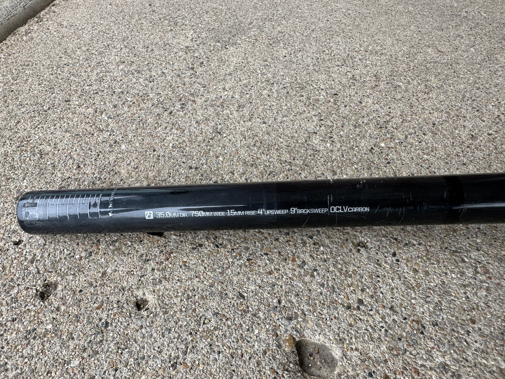 USED Bontrager Line Pro 35 MTB Handlebar 750mm Wide 15mm Rise Bontrager The Bicycle Station